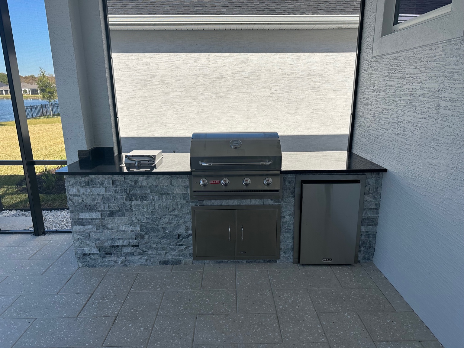 Custom outdoor kitchen project
